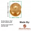 "Ittai" Brass Cabinet Knob 